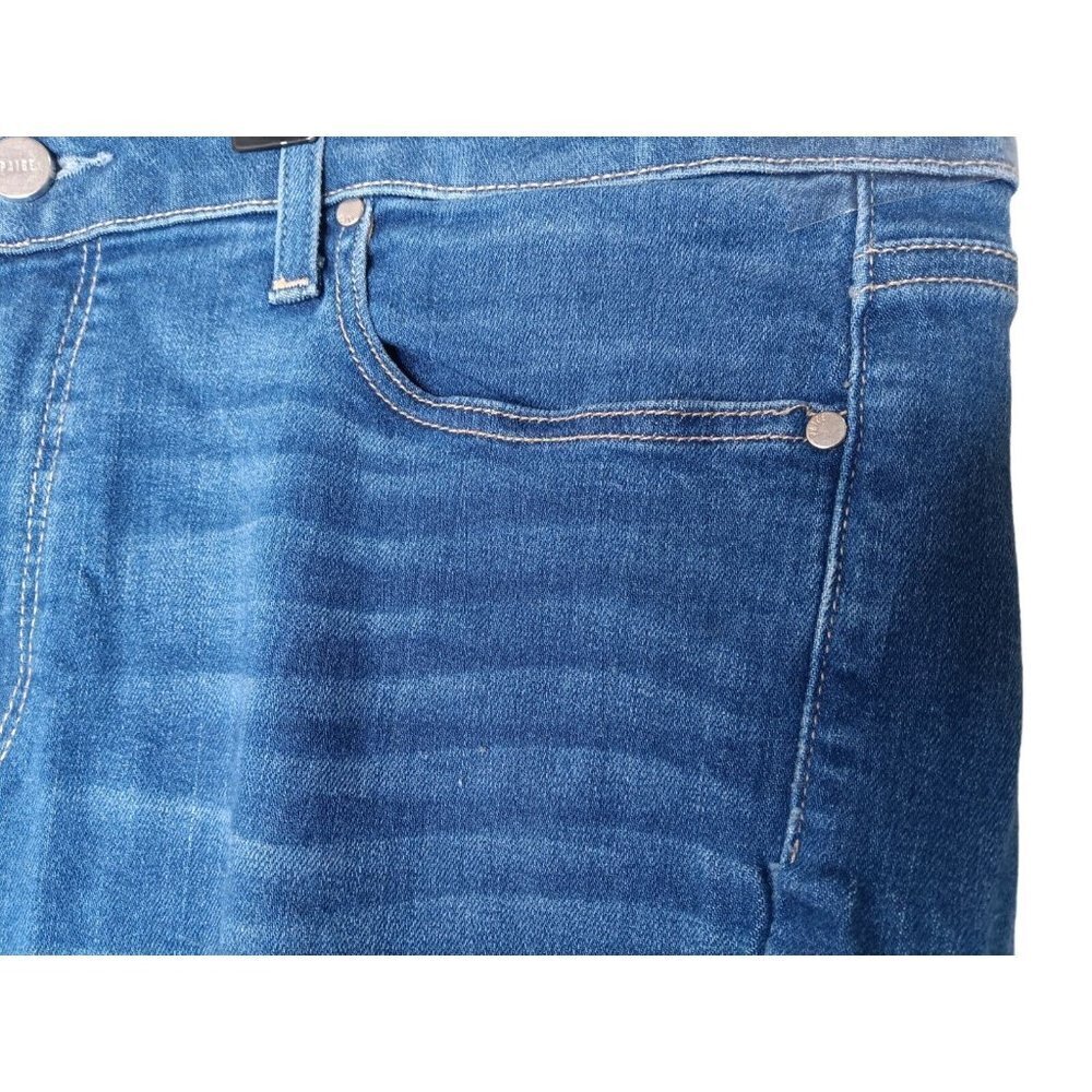 Paige Jeans Hoxton Ankle Size 32 Skinny Blue Denim - Picture 7 of 11